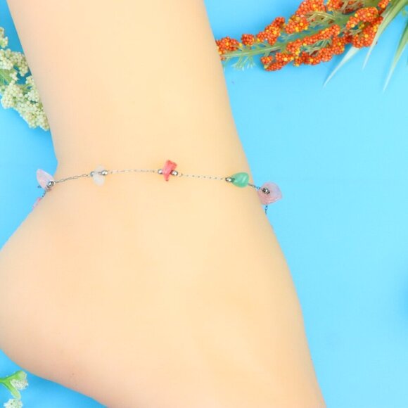 Elegant Handmade Anklet – Perfect for Women & Girls | Ideal Gift Option, DYC1895 - Picture 5 of 8